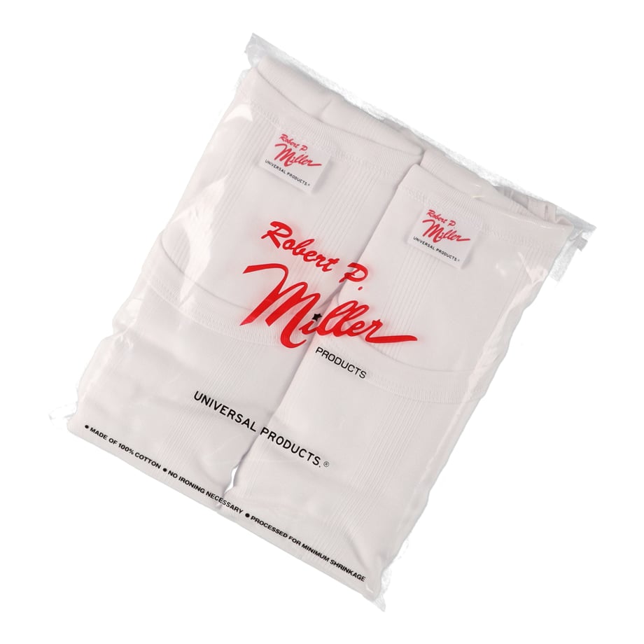 UNIVERSAL PRODUCTS MILLER 2PAC TANK TOP WHITE【241-60901】(N)