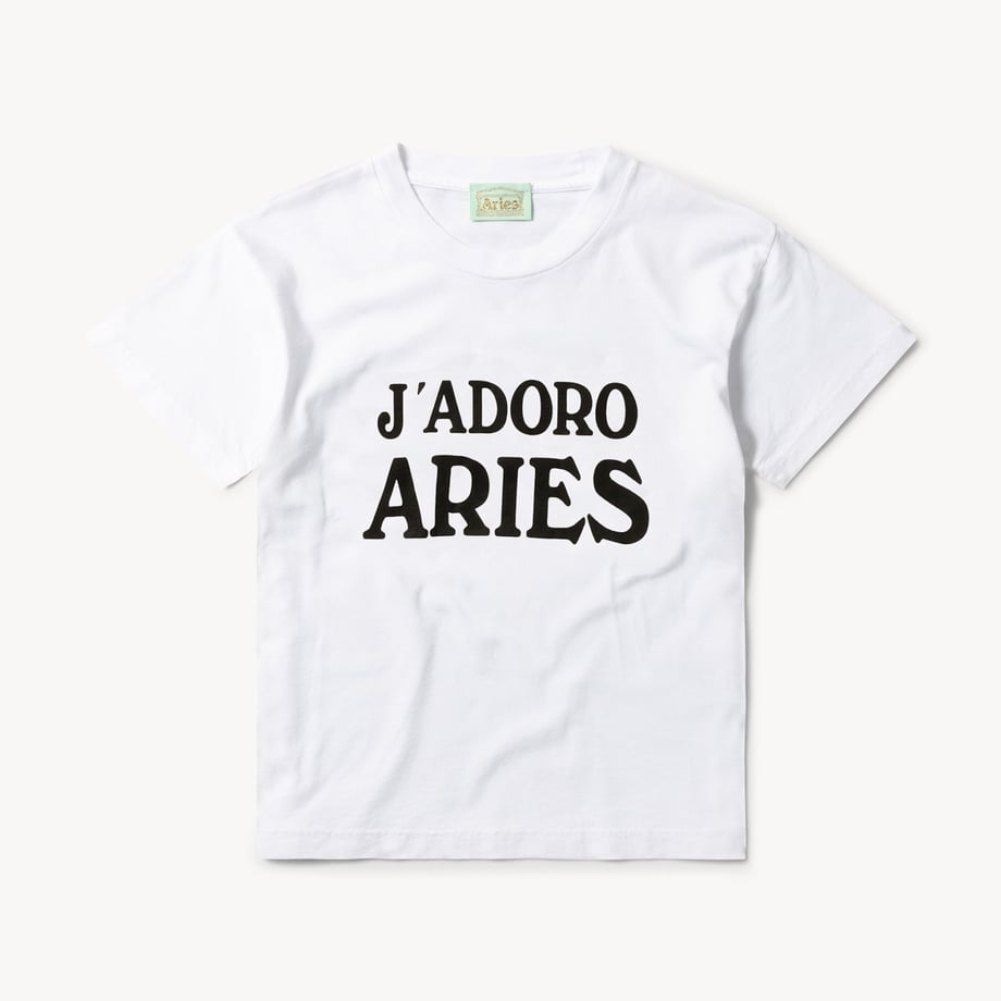 ARIES J'Adoro Aries SS Tee White【AR60006.01】(N)