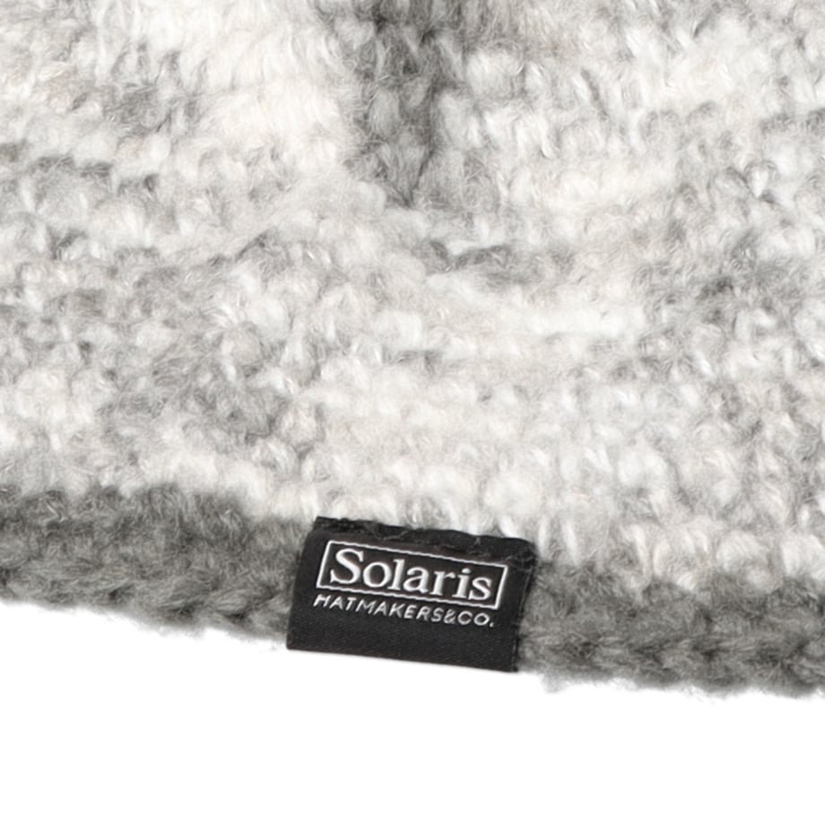 SOLARIS&Co. CROCHET HAT JACO GRAY【X01004】(N)
