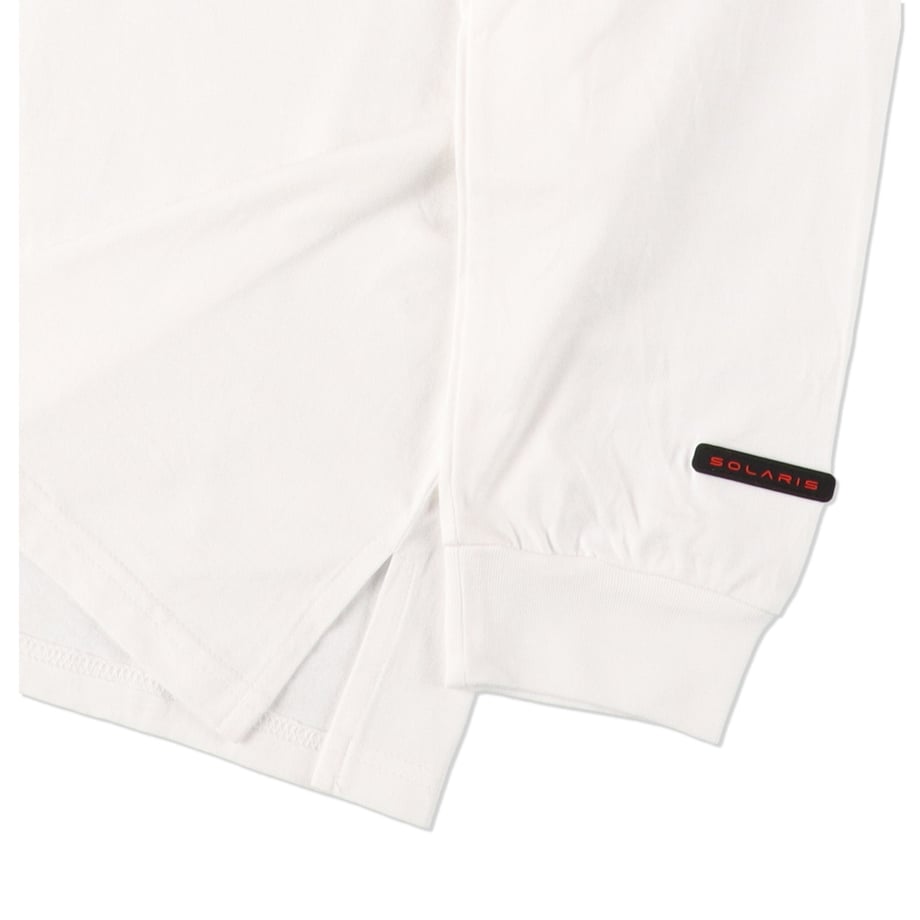SOLARIS SPORTS GAGARINES L/S TEE WHITE【SOLFW23CS02】