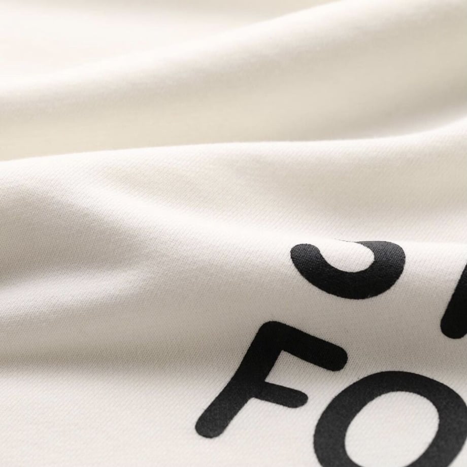 S.F.C SWEAT BLANKET BLACK - エスエフシー 生地詳細