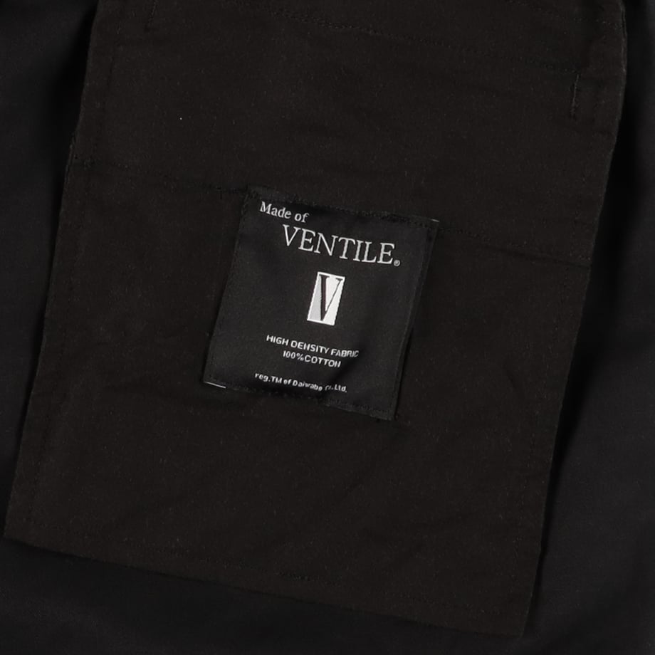 HENER VENTILE PANTS BLACK