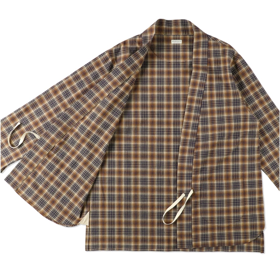 SOLARIS & Co. JPN LIGHT JACKET "HAORI" CHECKERED【V02008】(N)