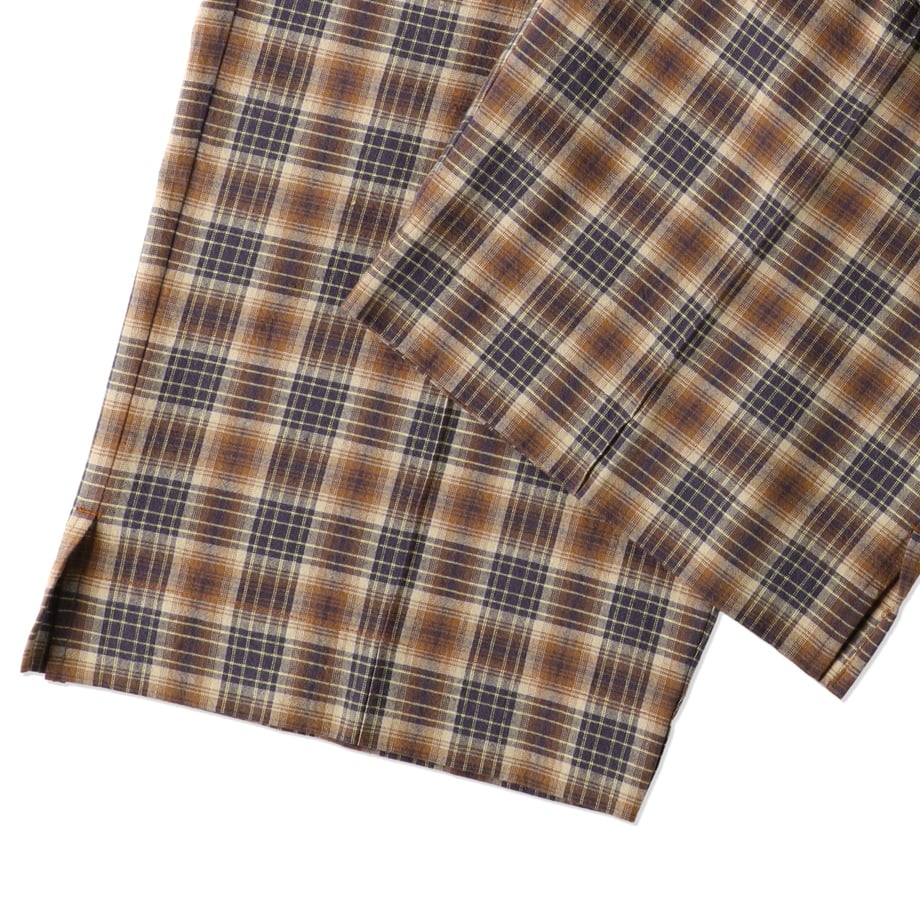 SOLARIS & Co. JPN EASY PANTS "HAKAMA" CHECKERED【V02007】(N)
