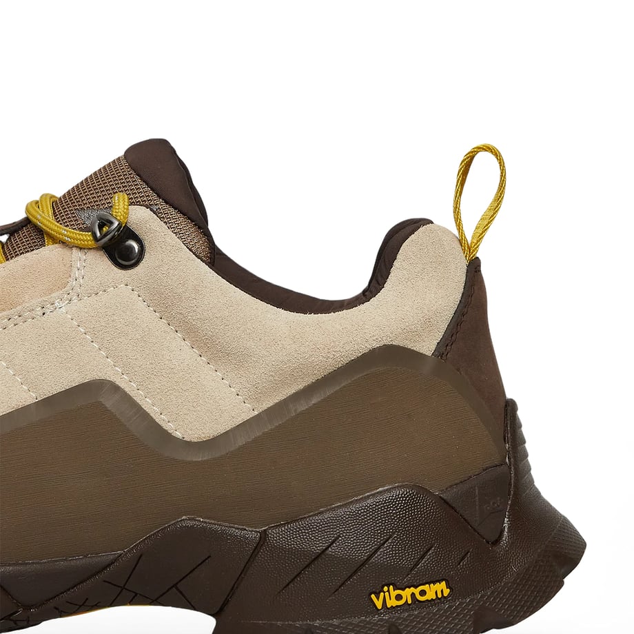 ROA Khatarina Sand Brown ヒールとナイロンストラップ付きプルタブの画像