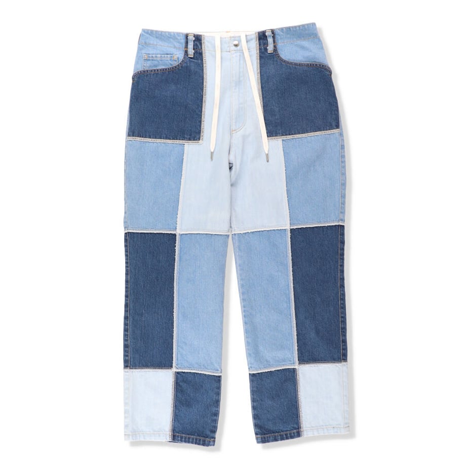 e.sen イーセン tony blue mix denim【esenss23p04】