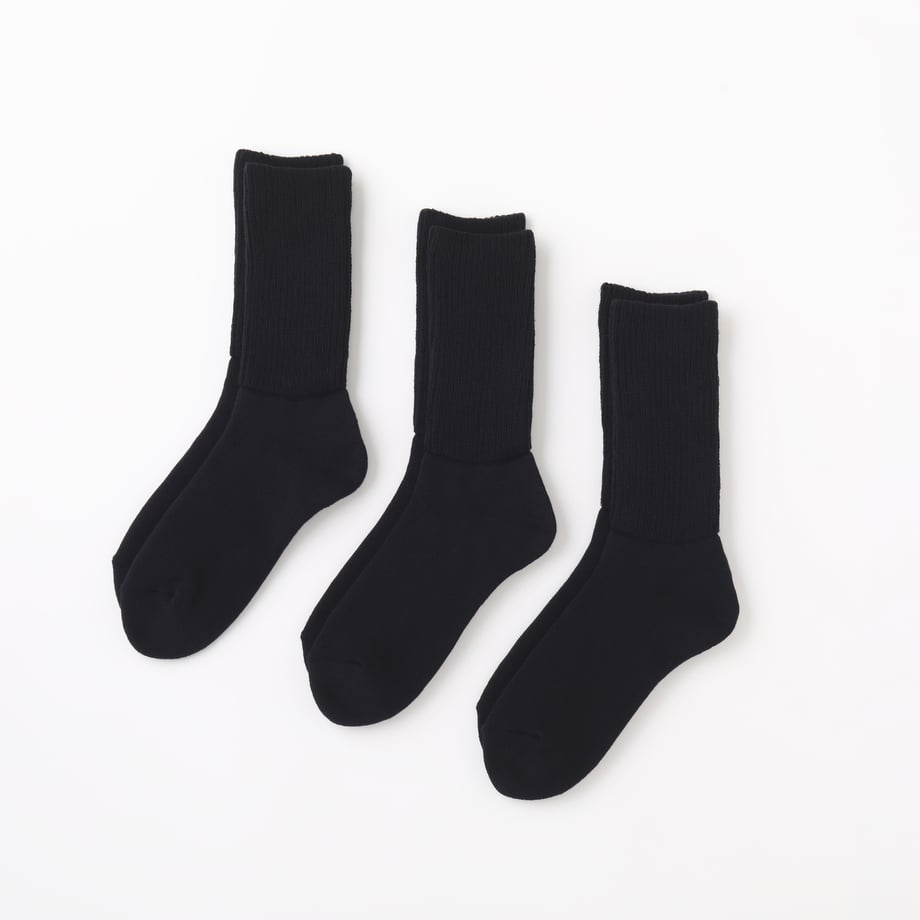 S.F.C 3P BASIC SOCKS Black【SFCSS25AC05】(N)