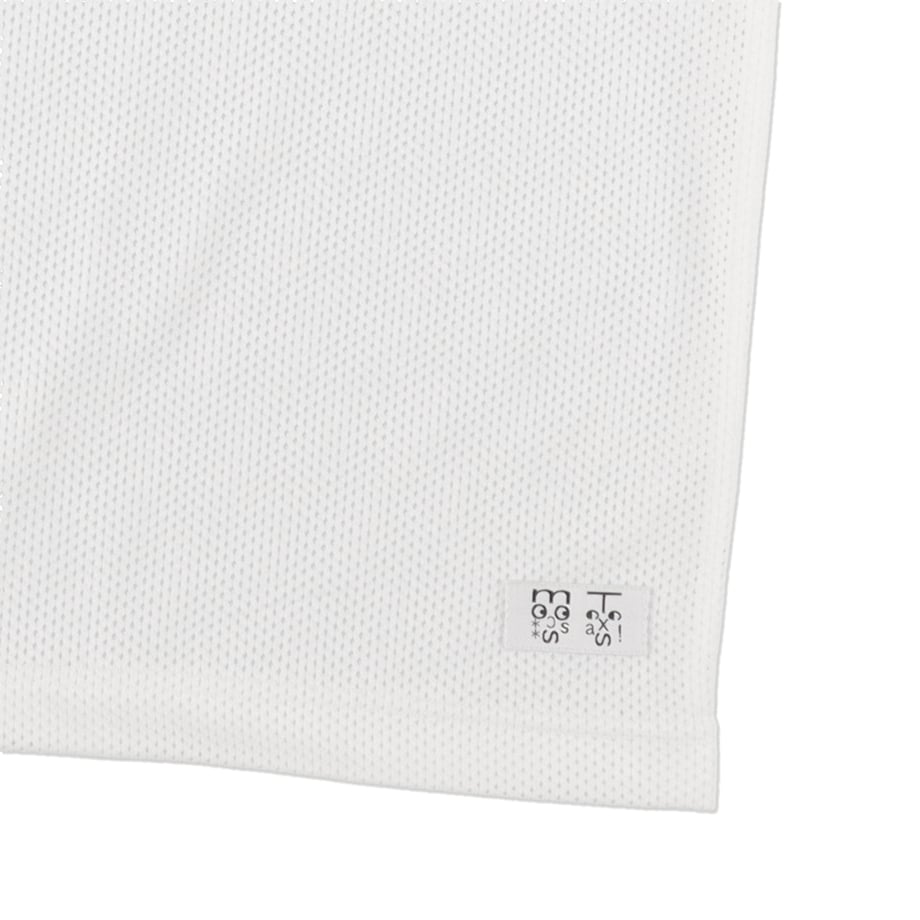 COSMOS TEXAS cosmos texas logo mesh tee white【ctss25CS02】