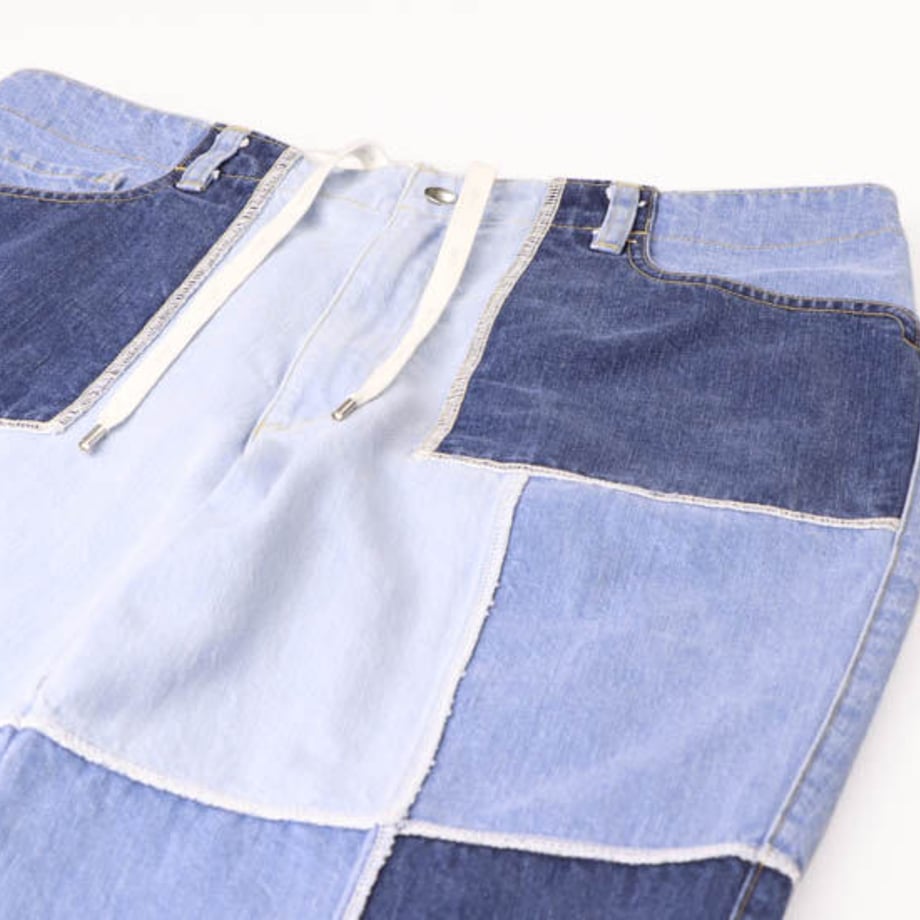 e.sen イーセン tony blue mix denim【esenss23p04】
