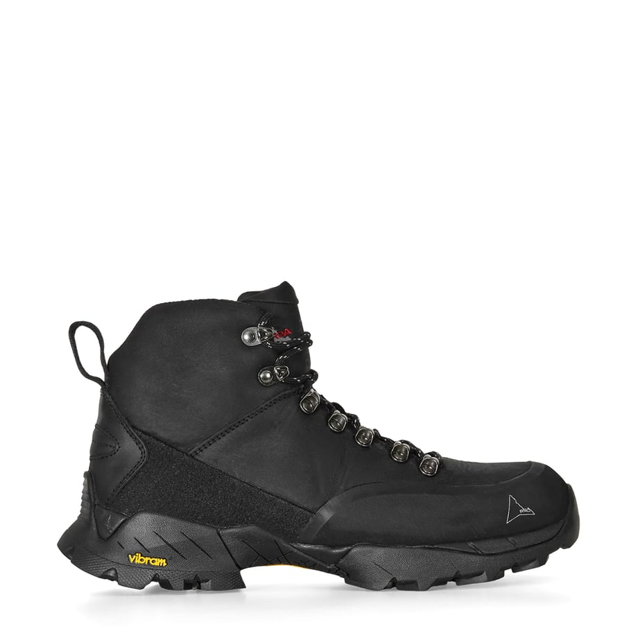ROA Andreas Black ハイキングブーツ メンズ テクニカルシューズのサイドビュー(外側)