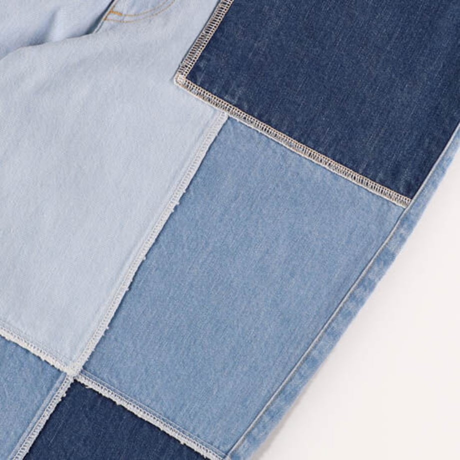 e.sen イーセン tony blue mix denim【esenss23p04】