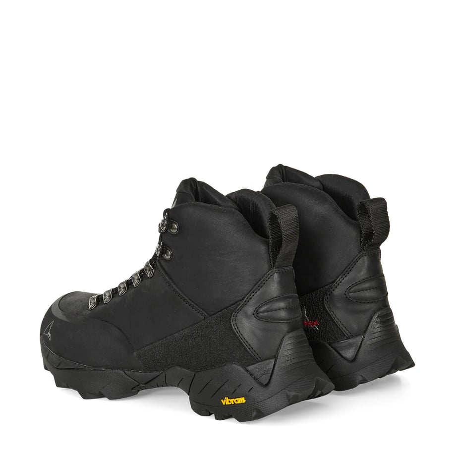 ROA Andreas Black ハイキングブーツ メンズ テクニカルシューズの背面