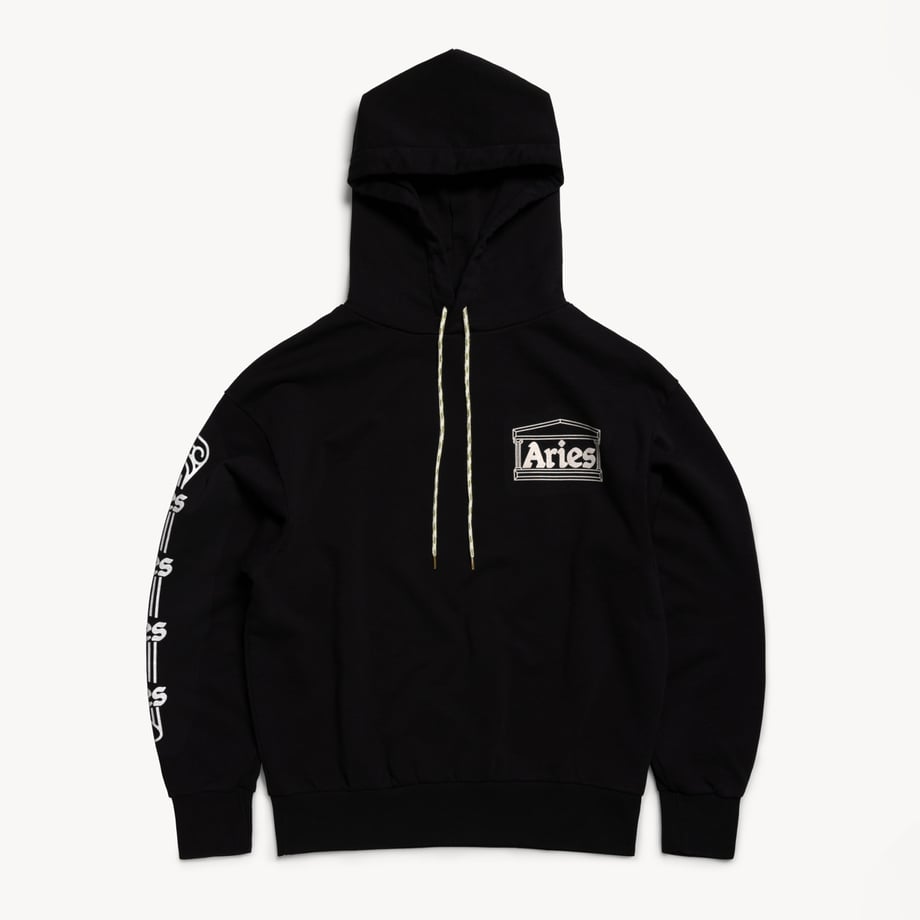 ARIES Column Hoodie Black【AR20010.01】