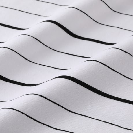 S.F.C SUPER BIG MIX SIDE STRIPES SS TEE White-Black - エスエフシー 生地