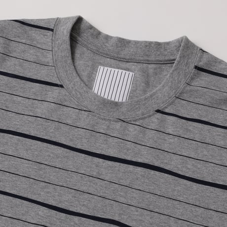 S.F.C SUPER BIG MIX SIDE STRIPES SS TEE Grey-Navy【SFCSS25CS13】