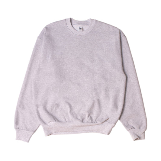 Los Angeles Apparel Heavy Fleece Crew Neck Sweatshirt Ash【HF07】