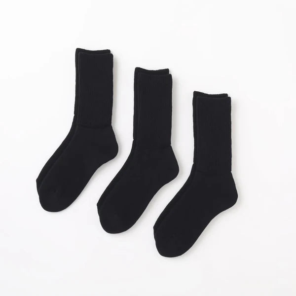 S.F.C 3P BASIC SOCKS BLACK【SFCFW25AC04】(N)