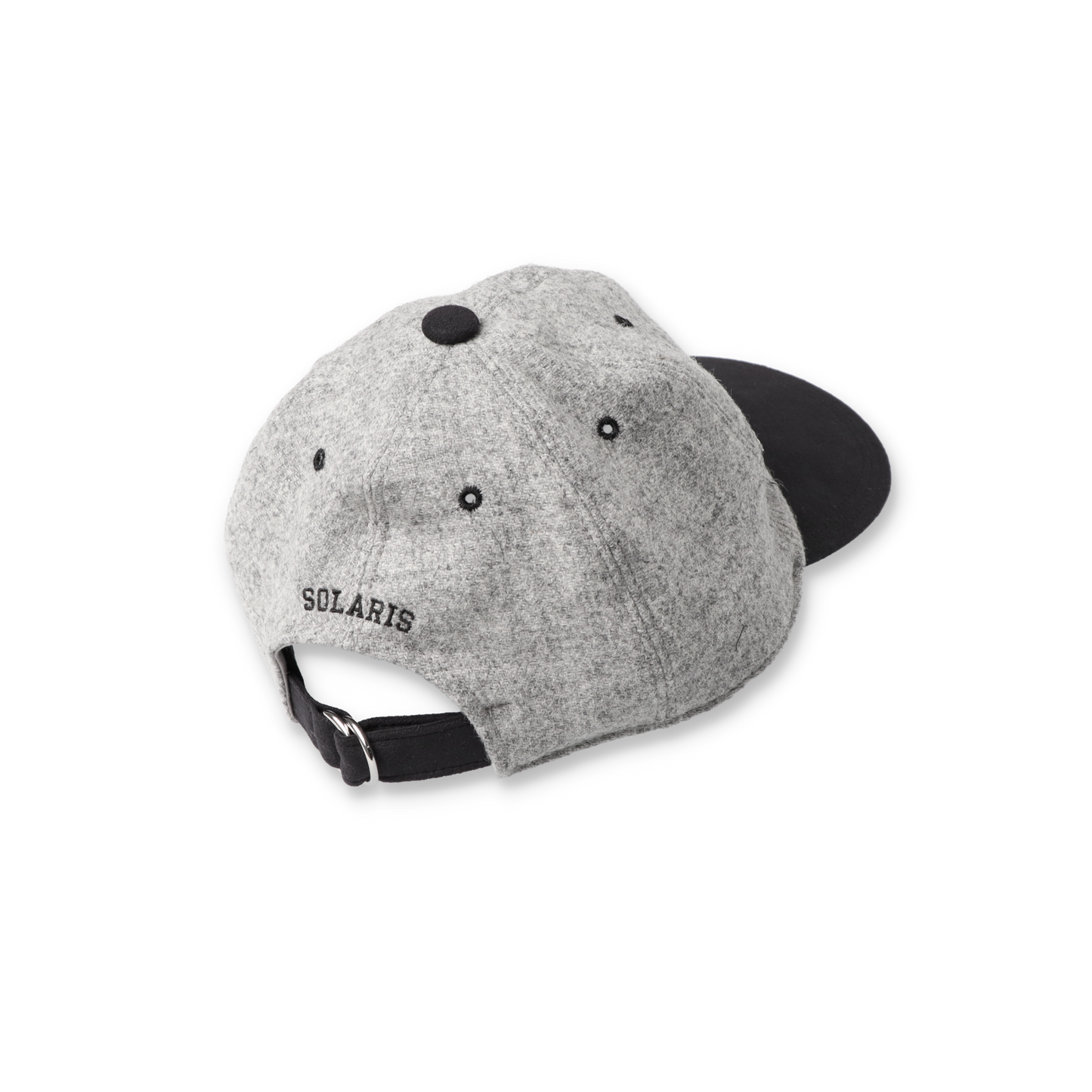 SOLARIS&amp;CO. BRITISH TWEED WOOL CAP "FANBOY" Light Gray【Y01019】(N)