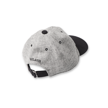 SOLARIS&amp;CO. BRITISH TWEED WOOL CAP "FANBOY" Light Gray【Y01019】(N)