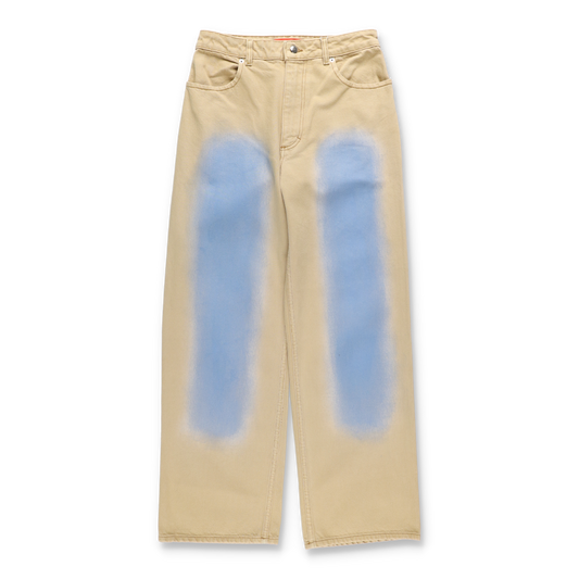 ECKHAUS LATTA WIDE LEG JEAN SANDBAR【334-EL-PS26-SB】