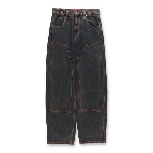 ECKHAUS LATTA DOUBLE KNEE BAGGY JEAN VALENCIA【1229-EL-PS26-V】