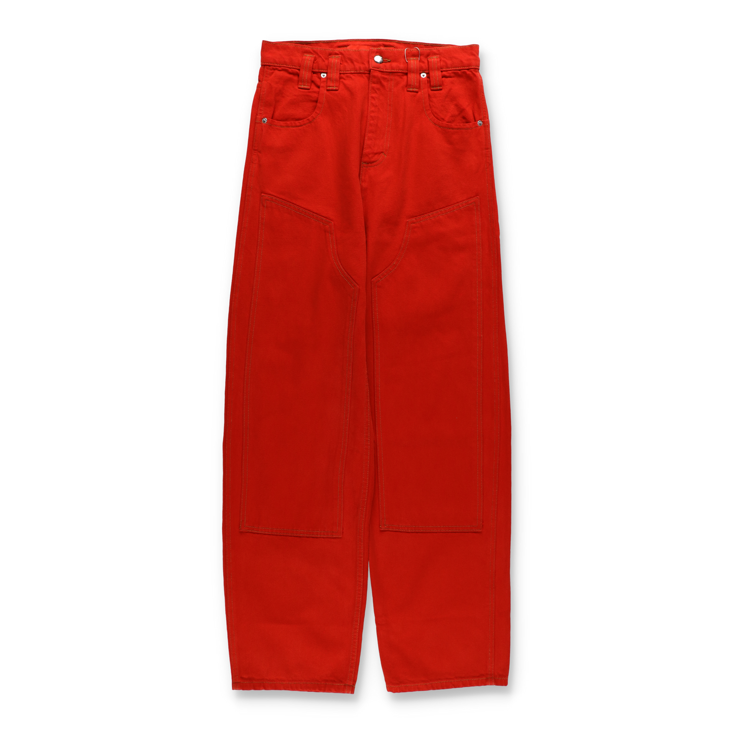 ECKHAUS LATTA DOUBLE KNEE BAGGY JEAN POPPY【1229-EL-PS26-P】