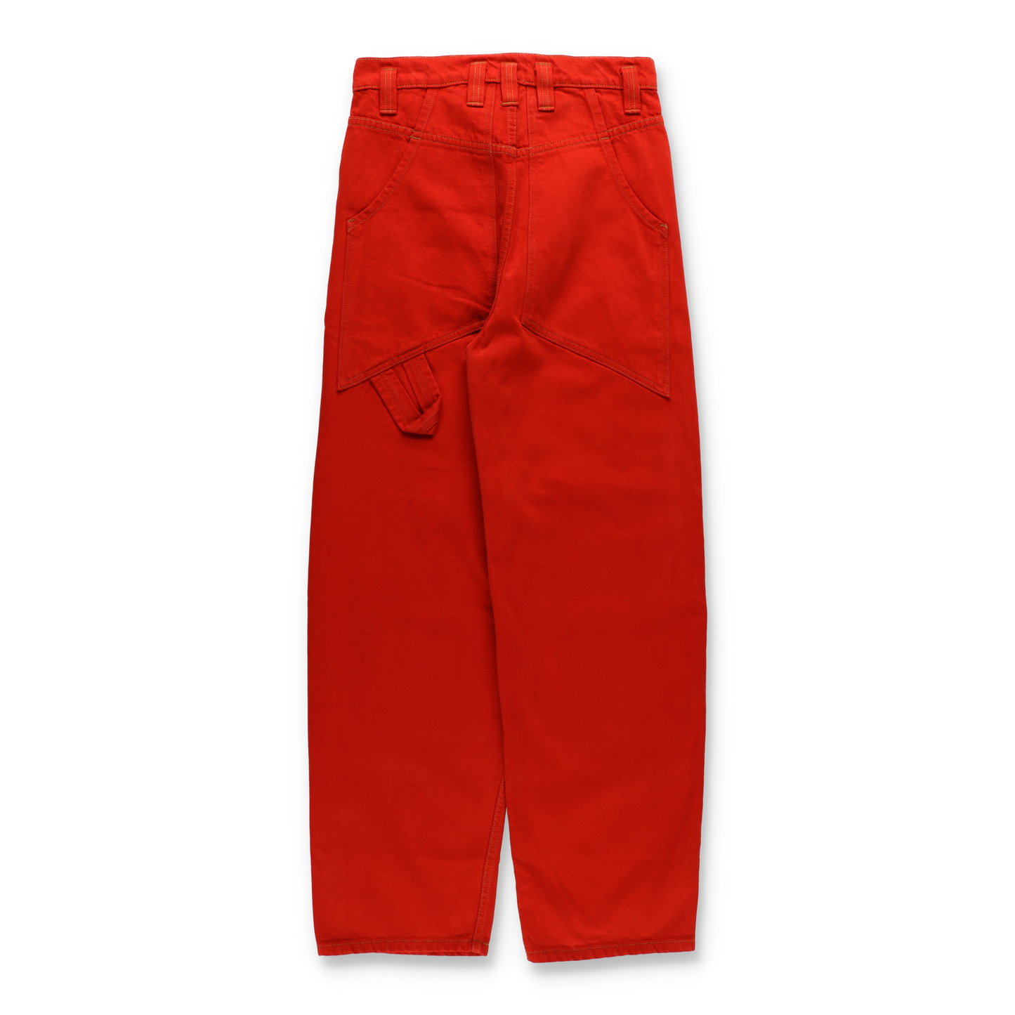 ECKHAUS LATTA DOUBLE KNEE BAGGY JEAN POPPY【1229-EL-PS26-P】