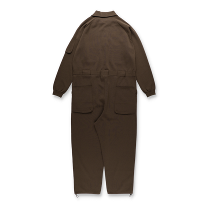 MEIAS KNIT OVERALL BROWN [XXN-6S15] (N)