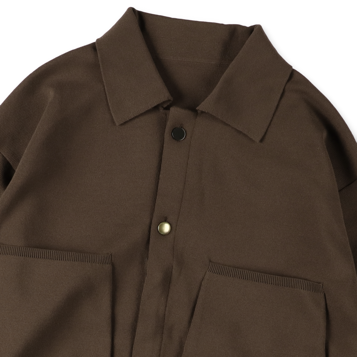 MEIAS KNIT OVERALL BROWN [XXN-6S15] (N)