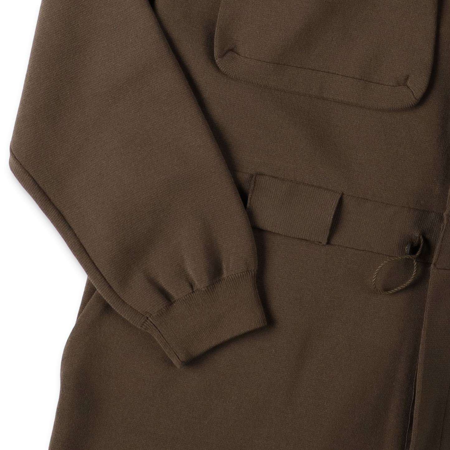 MEIAS KNIT OVERALL BROWN [XXN-6S15] (N)