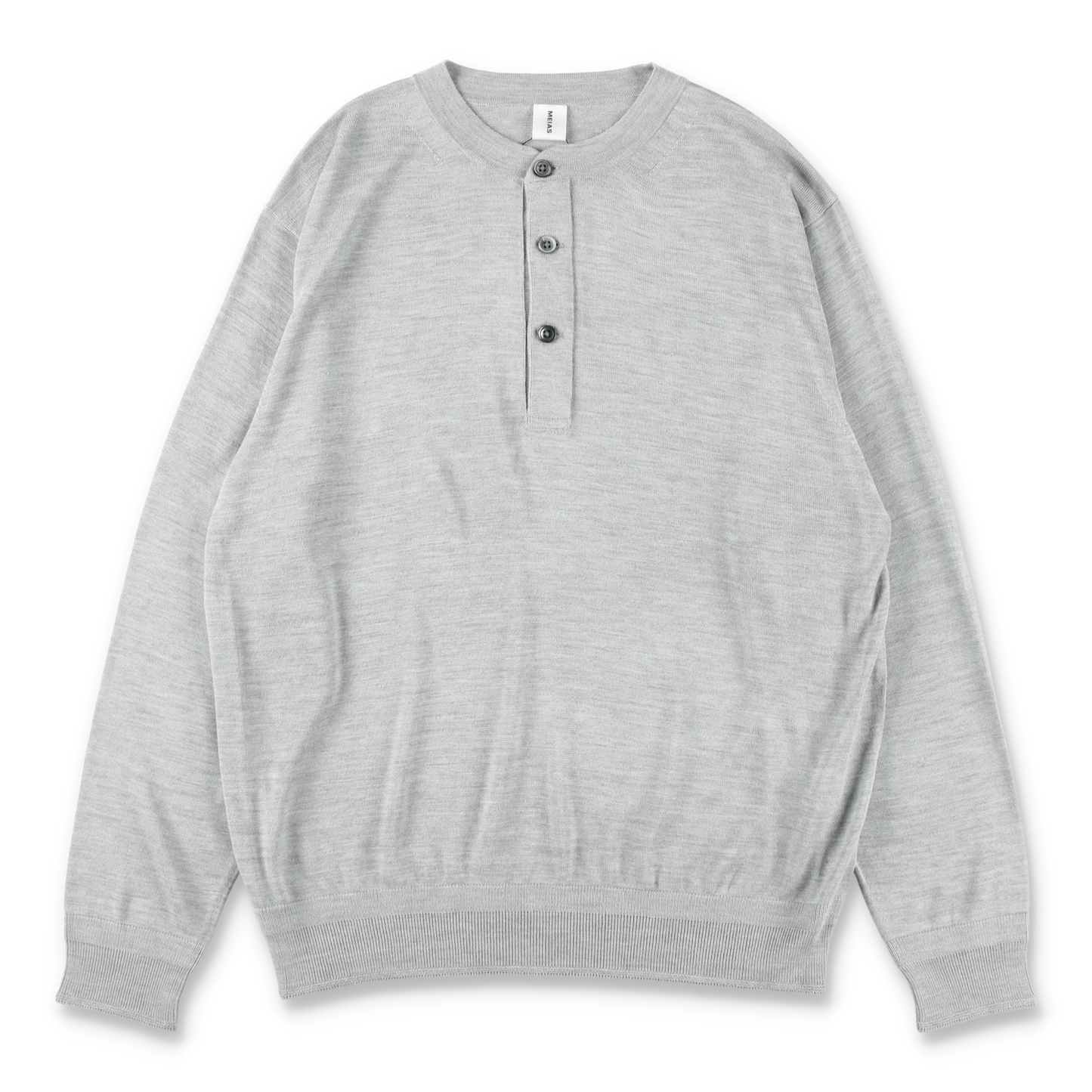 MEIAS SILK HENLEY NECK PO T.GRAY [SLPO-04-24] (N)