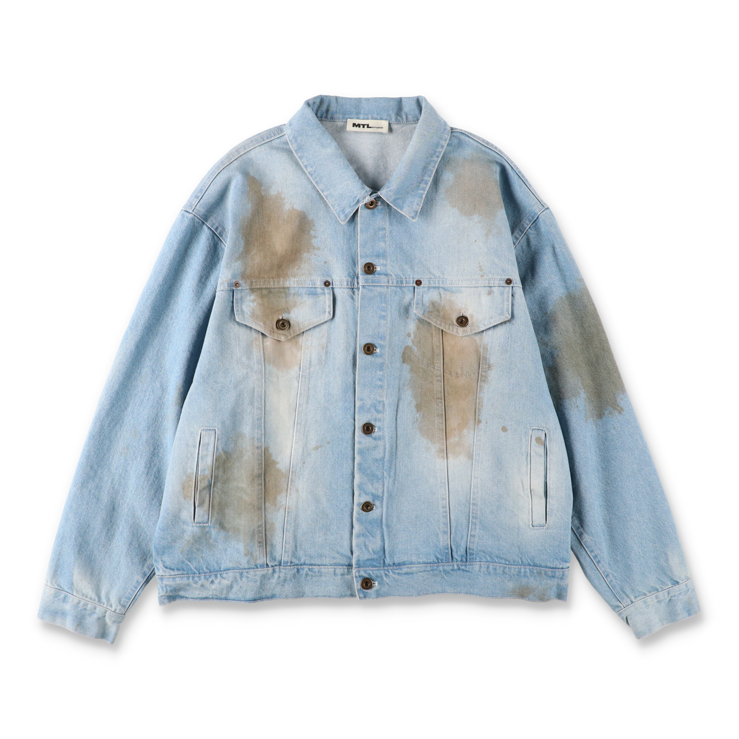 MTL STUDIO RAVE Denim Jacket MILITARY【MTL020RAVDJ003】(N)