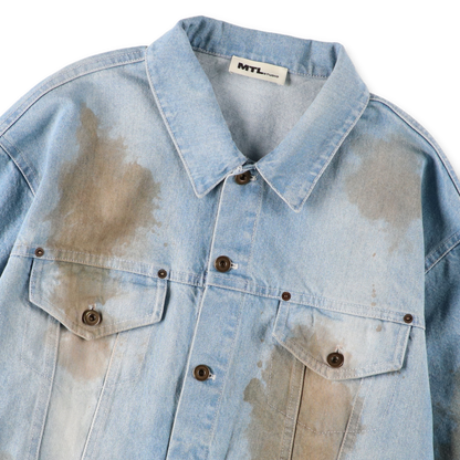 MTL STUDIO RAVE Denim Jacket MILITARY【MTL020RAVDJ003】(N)
