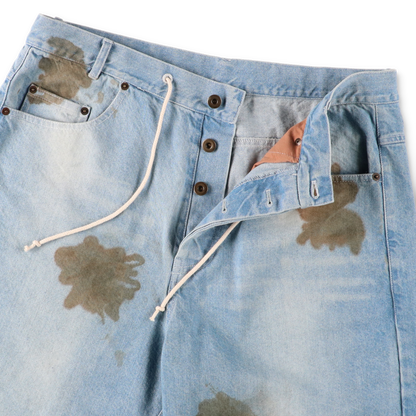MTL STUDIO DIEGO Denim Pants DENIM BADLY DYED【MTL020DIESDJ026】(N)