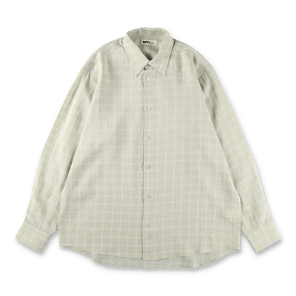 MTL STUDIO ENRICO Shirt CHECK【MTL020ENRSLS006】(N)