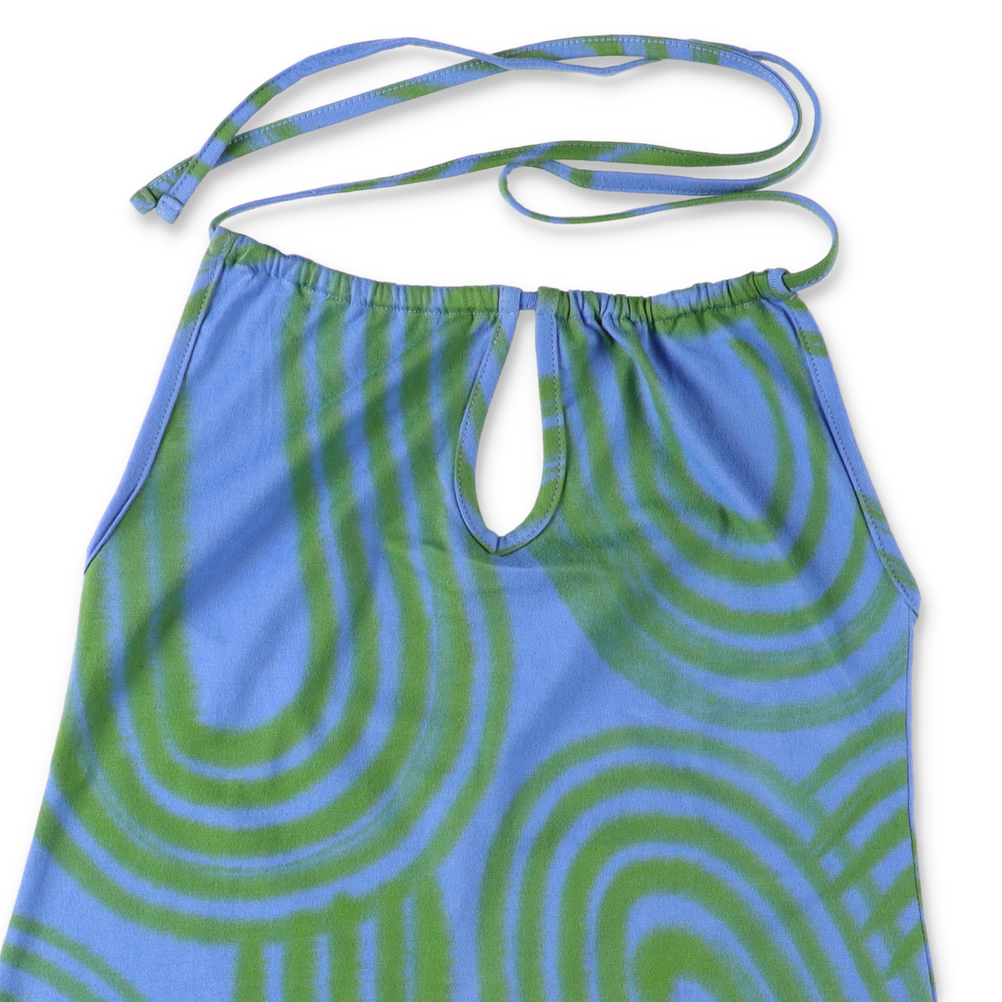 SUKU HOME KEYHOLE HALTER DRESS RIPPLE (N)