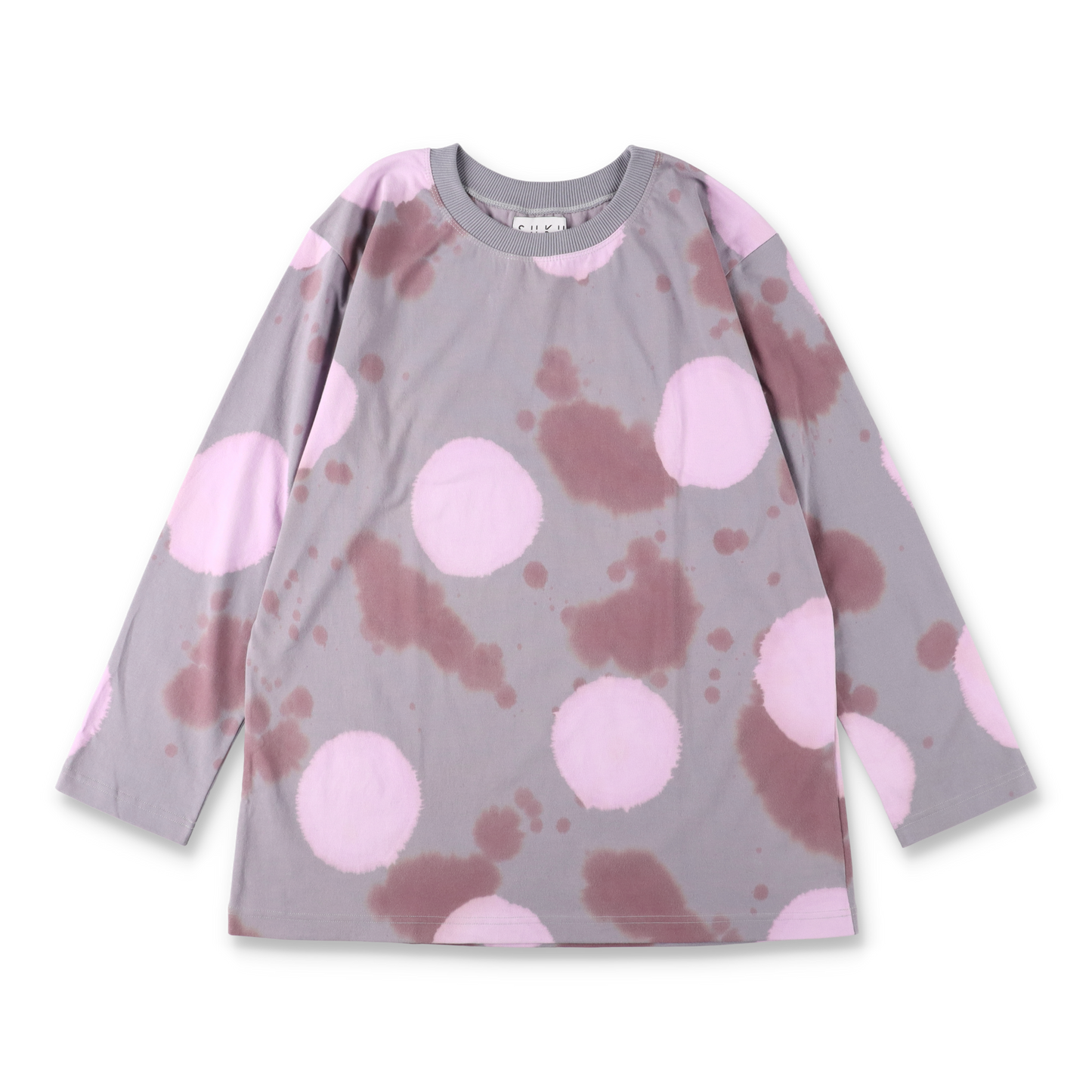 SUKU HOME OVERSIZED LONG SLEEVE TOP DAZED (N)