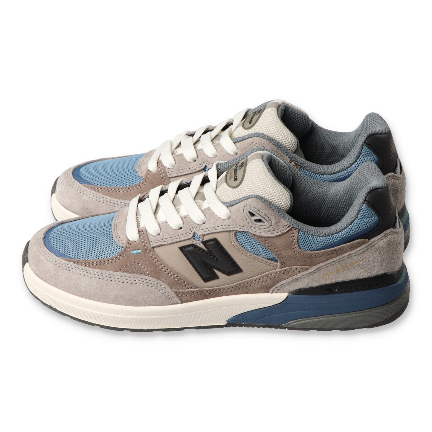 New Balance 933 Andrew Reynolds Mushroom/Light Blue【UN933ASB】(N)