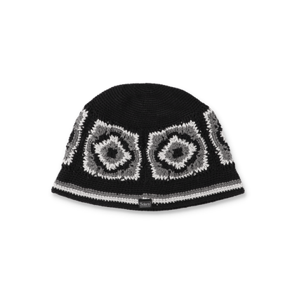SOLARIS&Co. CROCHET HAT SUNBIRD BLACK [X01001] (N)