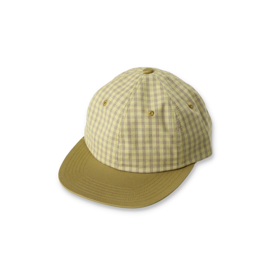 SOLARIS&Co. MADRAS CHECK CAP DANNYBOY MUSTARD 【Z01004】(N)