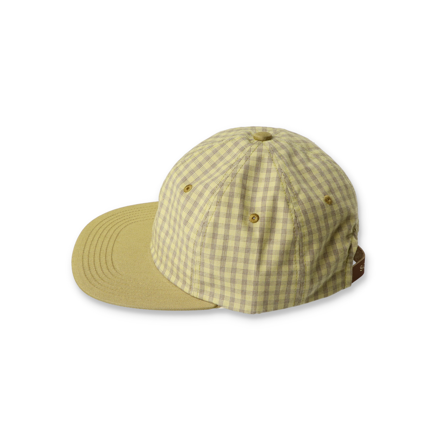 SOLARIS&Co. MADRAS CHECK CAP DANNYBOY MUSTARD 【Z01004】(N)