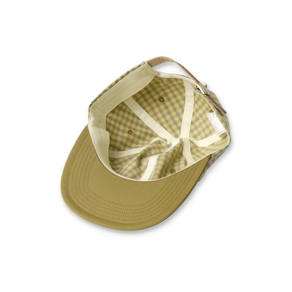 SOLARIS&Co. MADRAS CHECK CAP DANNYBOY MUSTARD 【Z01004】(N)