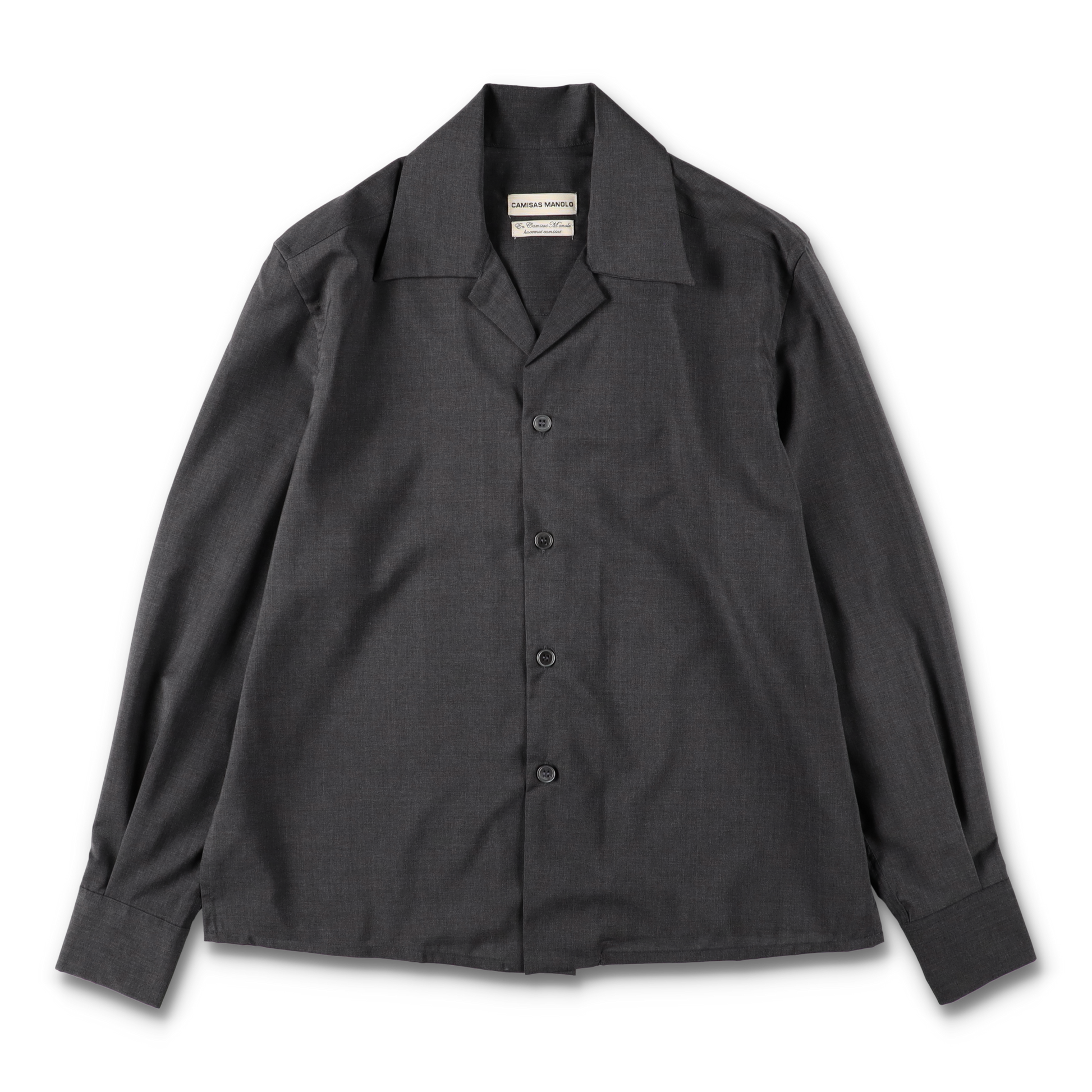 GREY BUENAS NOCHES SHIRT - CAMISAS MANOLO 正面