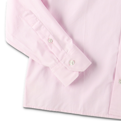 SOFT PINK CAMISA SHIRT - CAMISAS MANOLO 袖のディテール