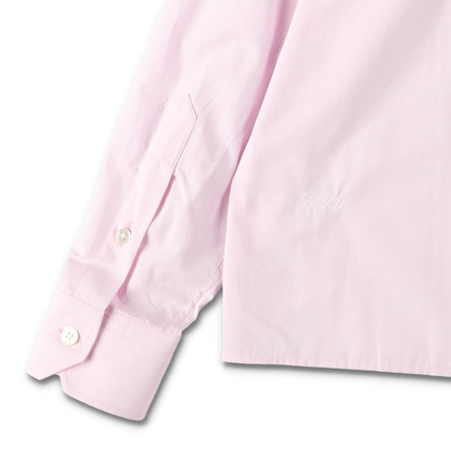 SOFT PINK CAMISA SHIRT - CAMISAS MANOLO 刺繍部分