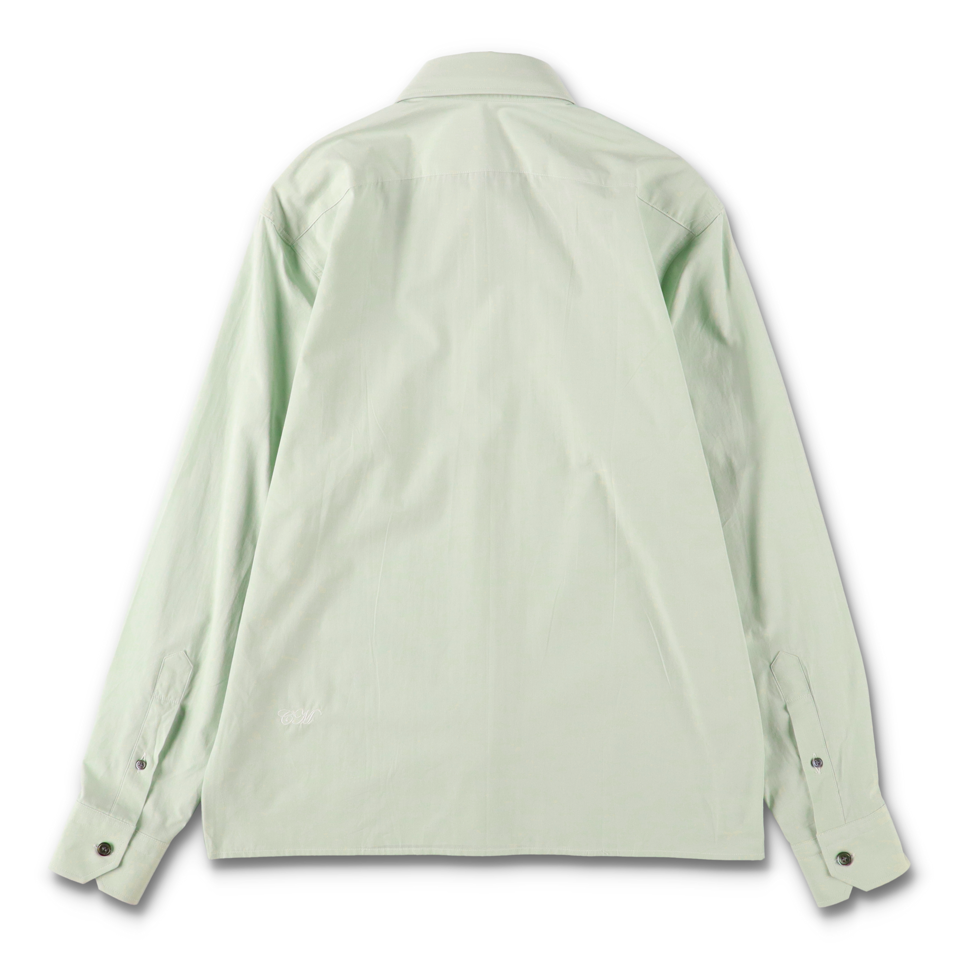 SOFT GREEN CAMISA SHIRT - CAMISAS MANOLO 背面