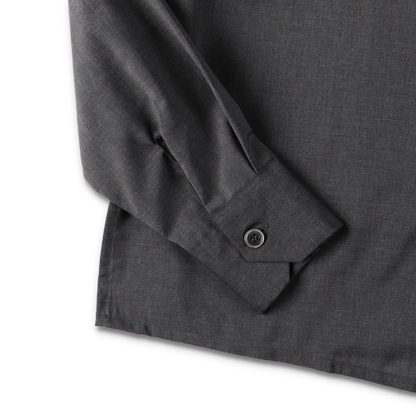 GREY BUENAS NOCHES SHIRT - CAMISAS MANOLO 袖のディテール