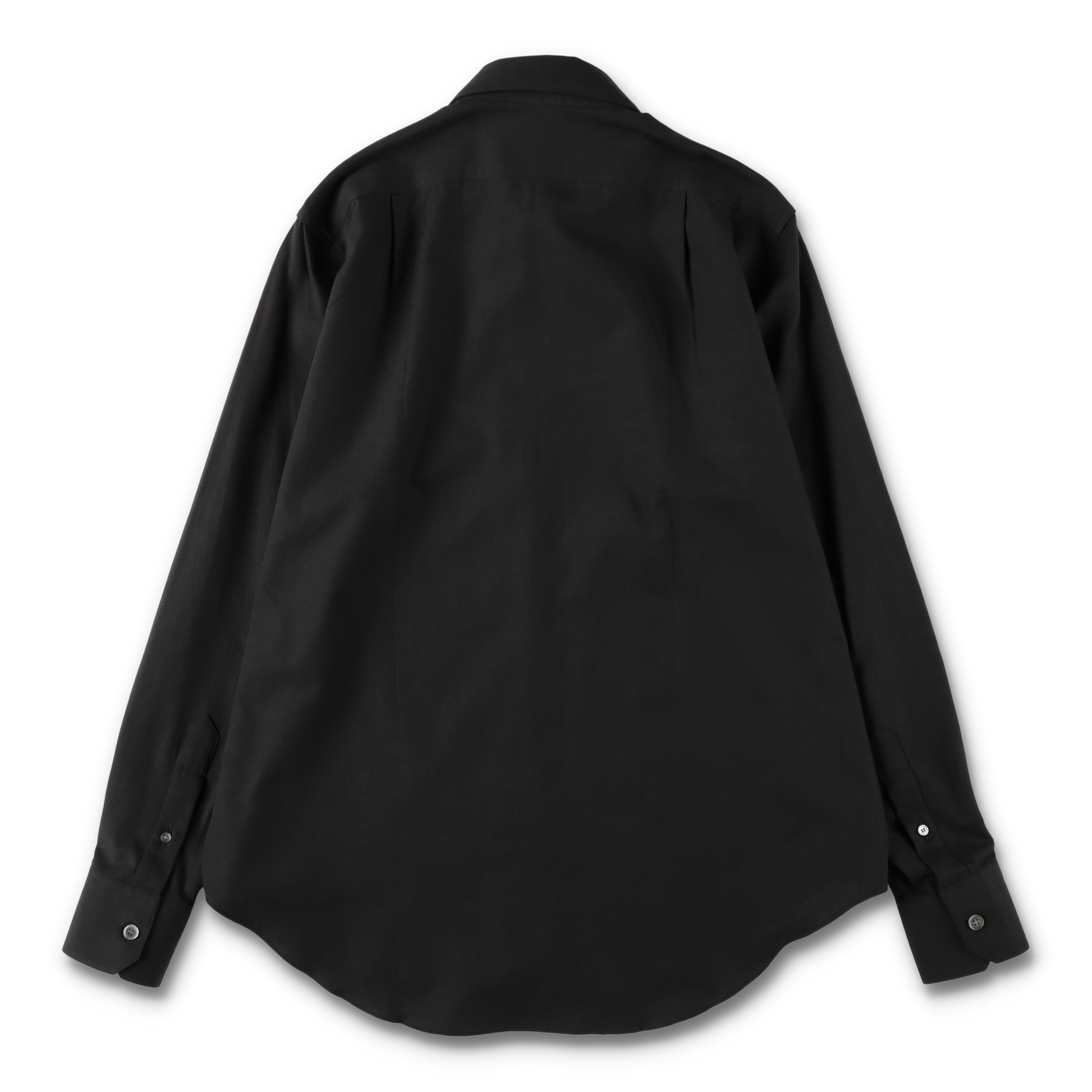 BLACK NORMAL SHIRT - CAMISAS MANOLO 背面
