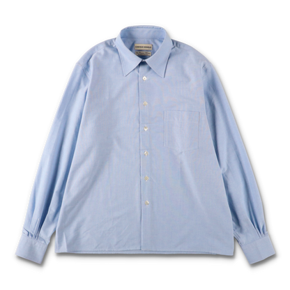 LIGHT BLUE CAMPO SHIRT - CAMISAS MANOLO 正面