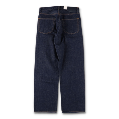 LOOSE DENIM SIMPLE RINSE BLUE - SUNFLOWER 背面